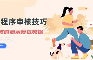 微信审核技巧：微信小程序审核是显示模拟数据，过审核后切换内容